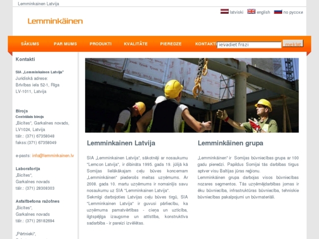 Lemminkainen Latvija, SIA