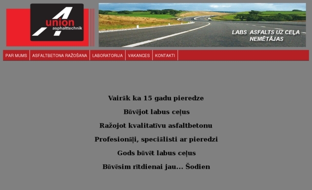 Union Asphalttechnik, SIA